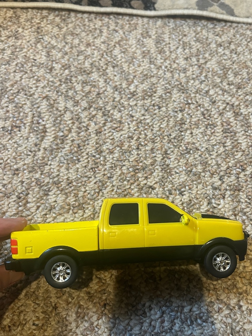 John Deere Yellow Kids Toy Pickup Truck